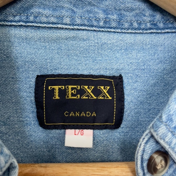 Denim Button Up - Picture 2 of 2